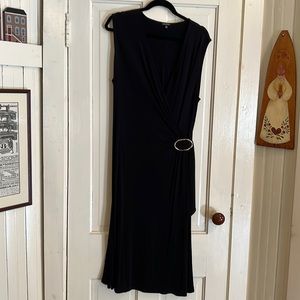 J. Peterman black dress